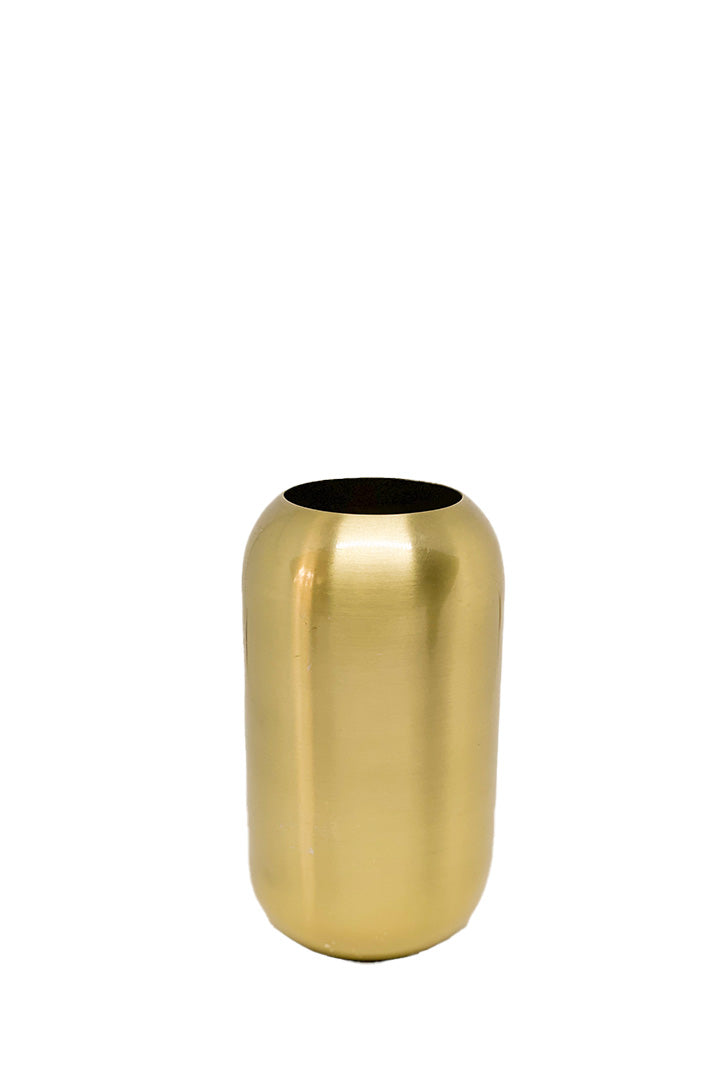 Vase Gold - Blumen Grollitsch